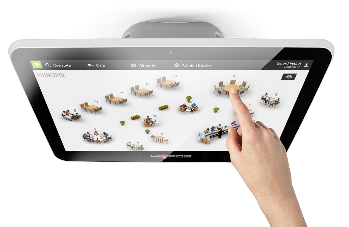 Zenital TPV HioPOS Hand Real