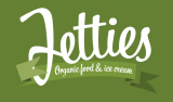 Jetties witte letters